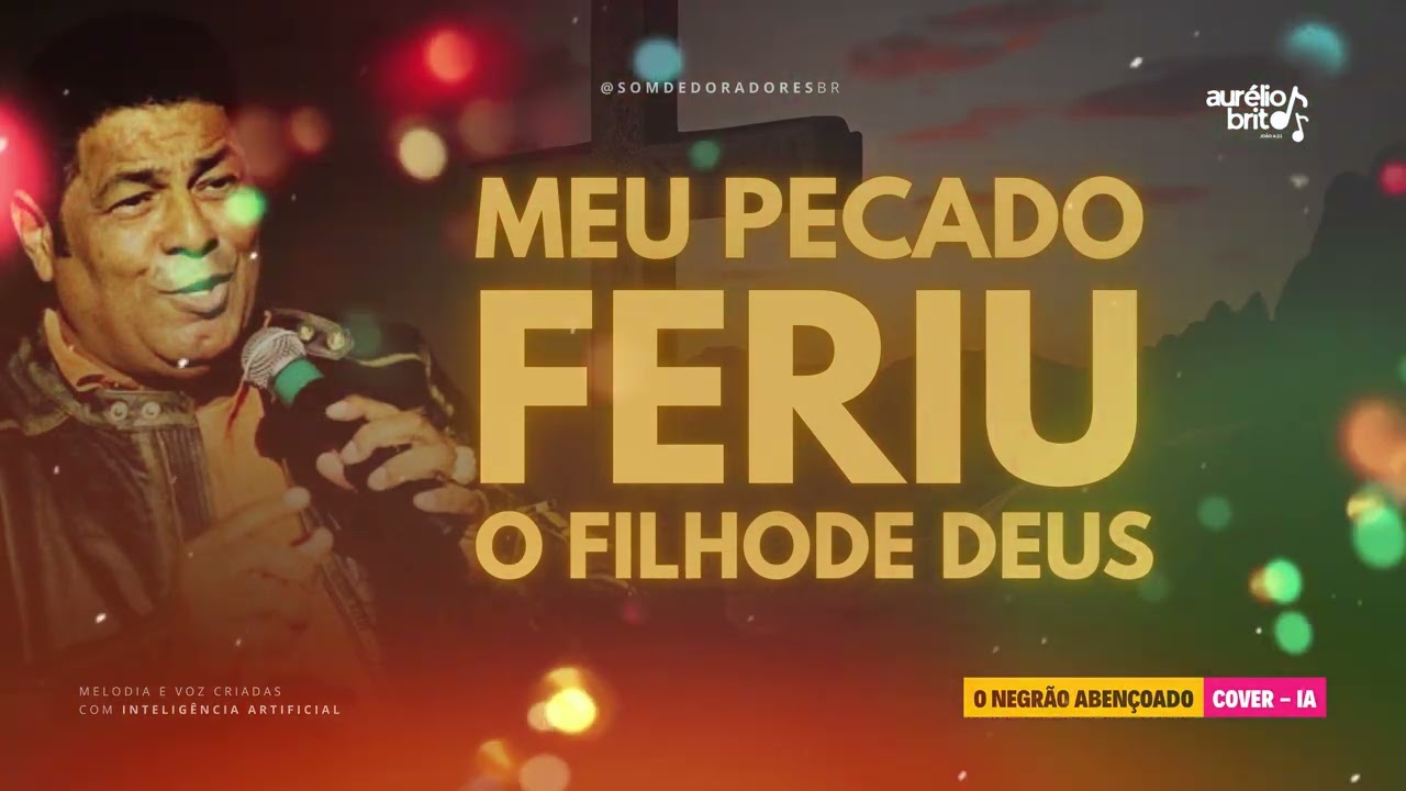 Meu pecado feriu O Filho de Deus | Louvor Profundo | Hino Cristão Inédito (Voz Masculina)
