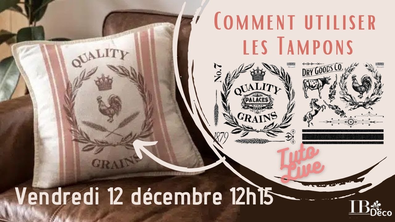Les tampons - Comment les utiliser ?