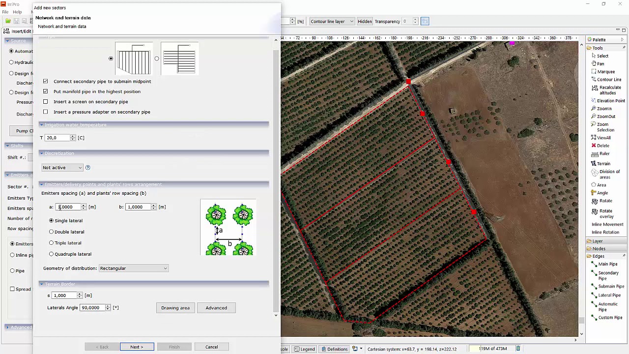 Sample project with IrriPro