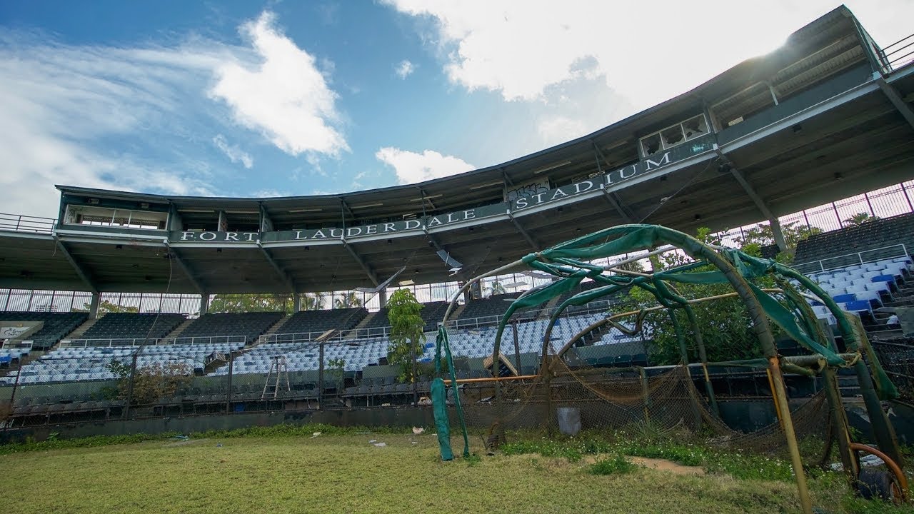 Abandoned Baltimore Orioles Stadium *Fort Lauderdale*
