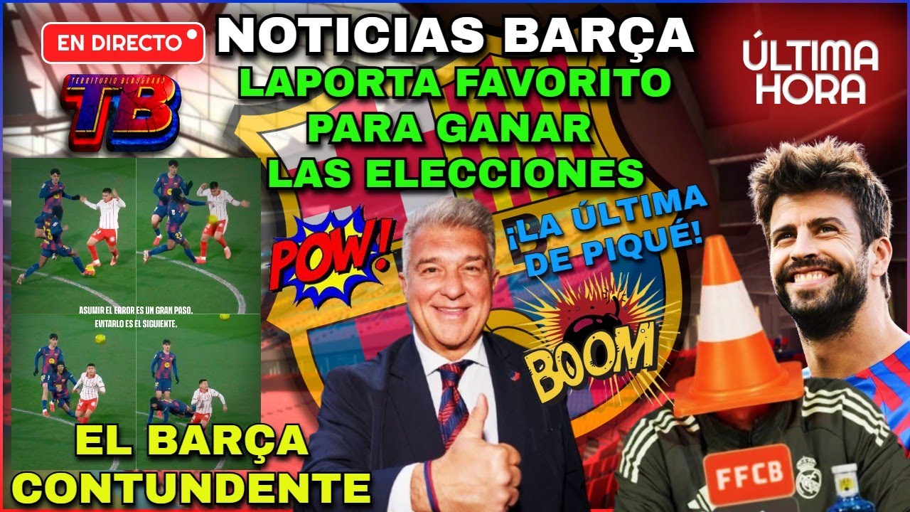 VERTICAL🚨LAPORTA ARRASA en ENCUESTA, CTA CONFIESA TODO y PIQUÉ HUMILLA a ARBELOA en MADRID ¡DIRECTO!