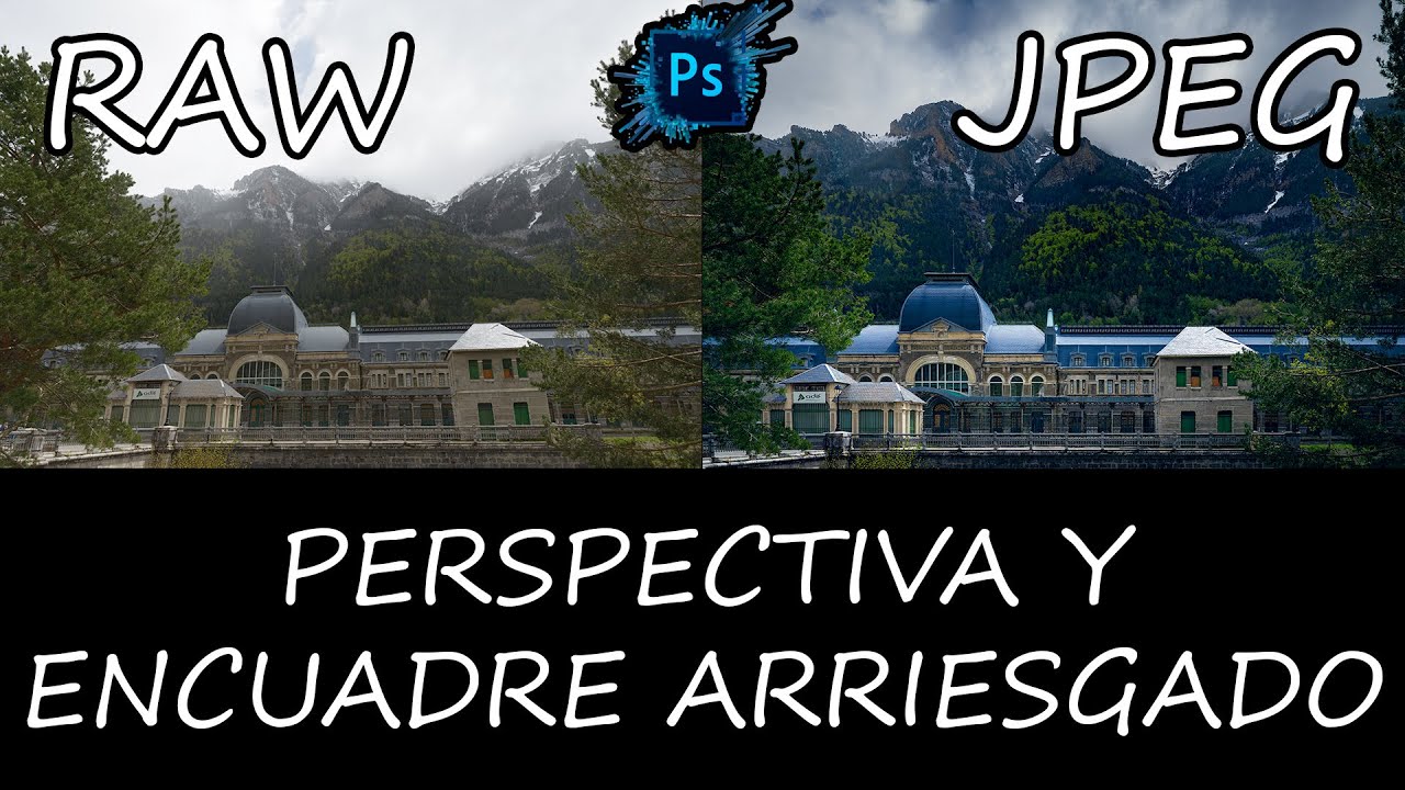Edición Completa Encuadre Perspectiva Atmósfera Decisiones en Camera Raw Photoshop