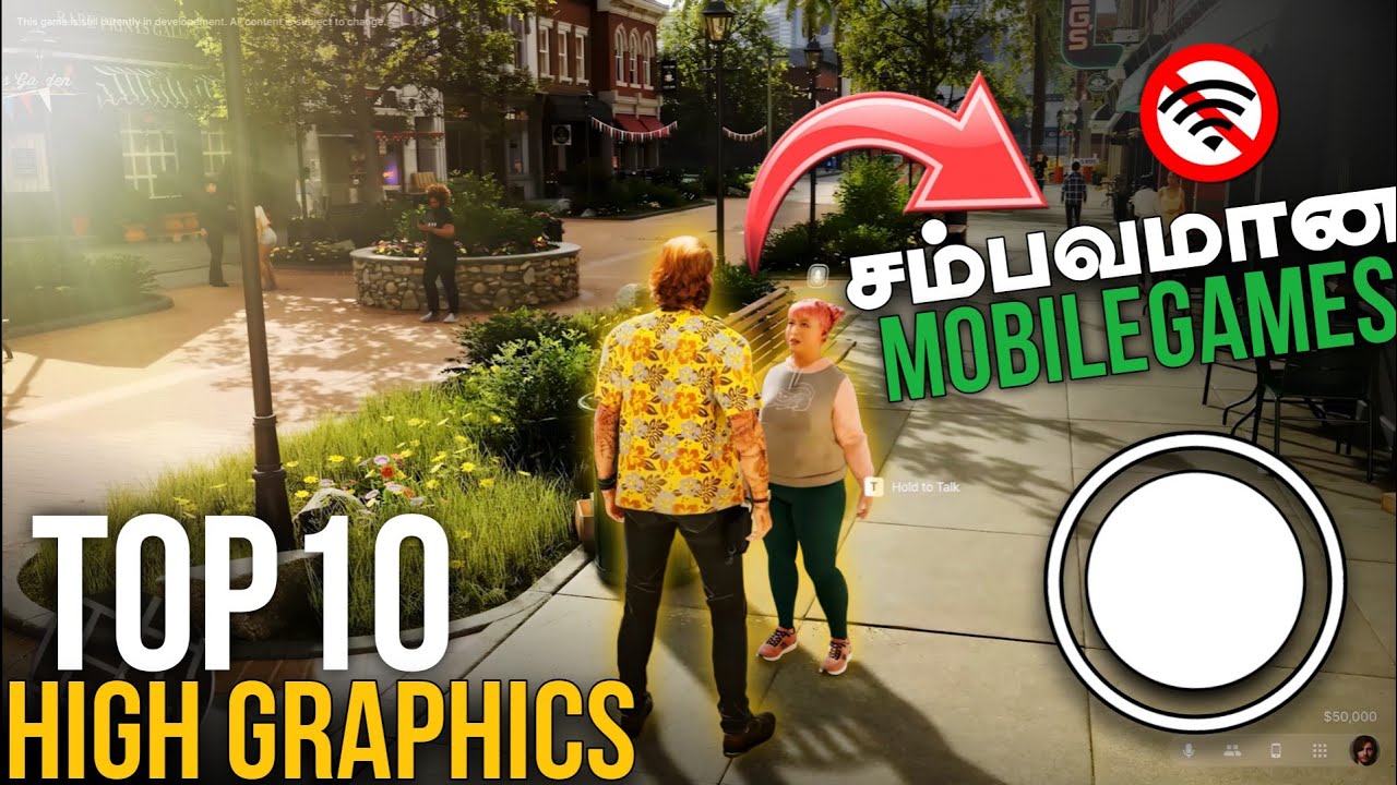 2025 Top 10 Best High Graphics Offline Mobile Games தமிழ்