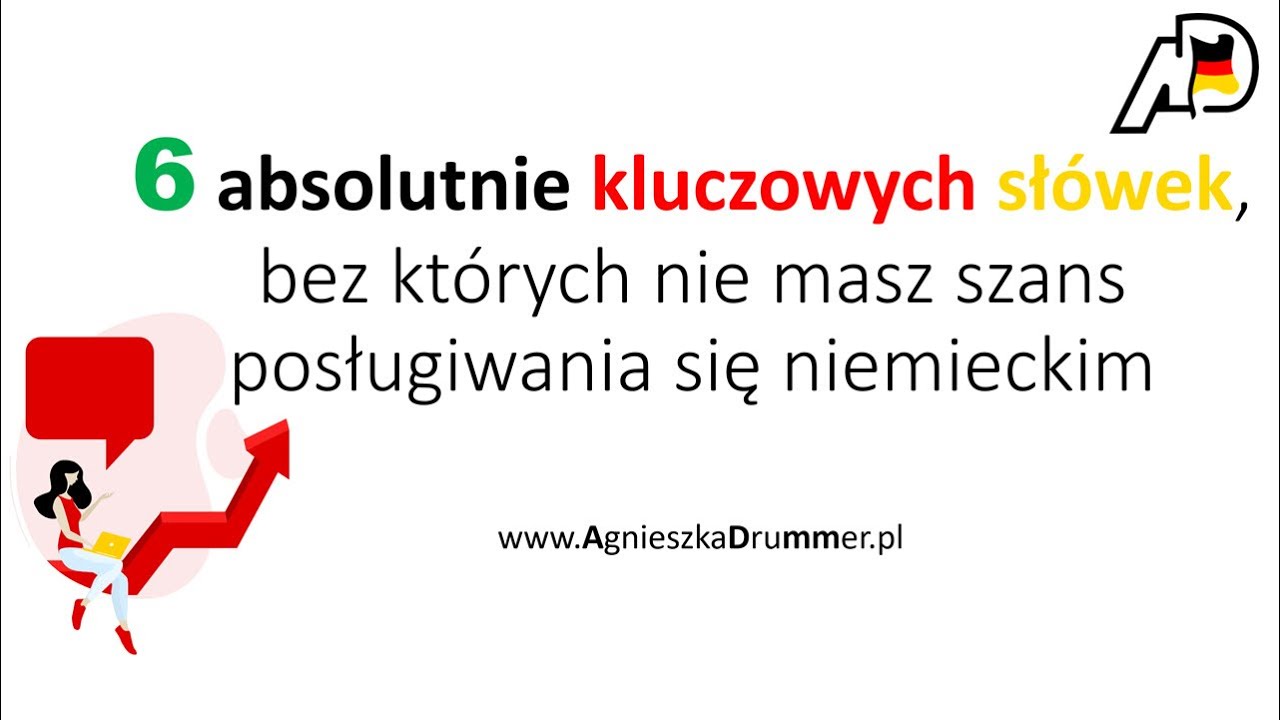 Niemiecki: 6 absolutnie kluczowych słówek