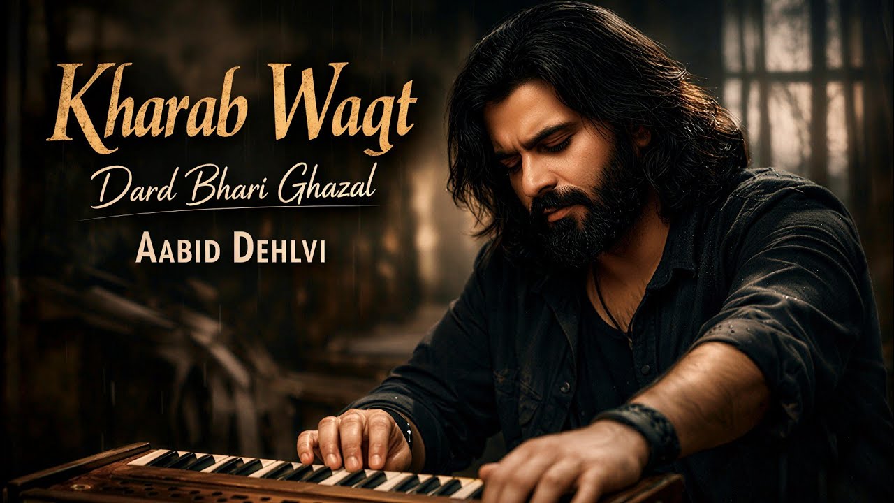 😢 वक़्त जब ख़राब होता है | Dard Bhari Ghazal | Urdu Shayari |@Aabid_Dehlvi 