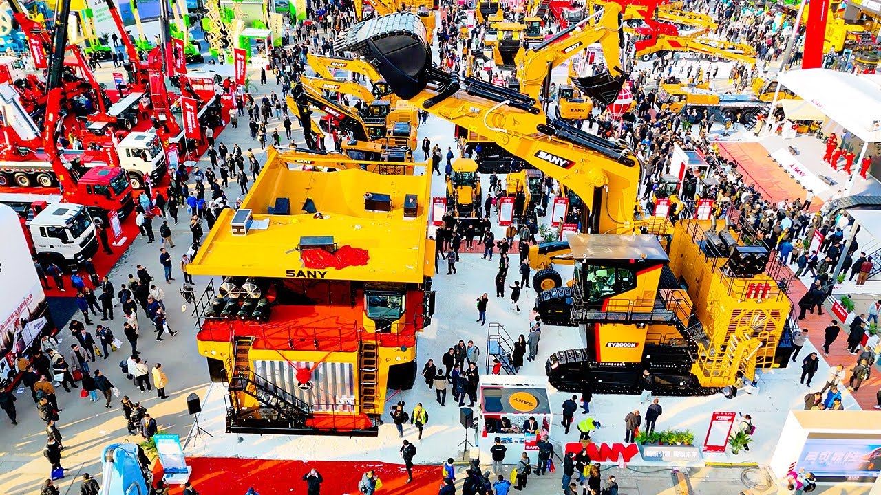 Крупнейшая в мире выставка строительной техники Bauma China