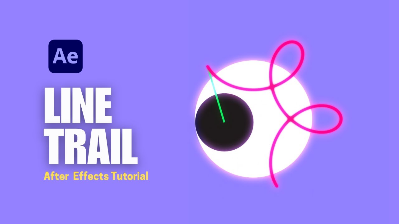 How to Create Line Trail Animation in After Effects | Motion Graphics Tutorial