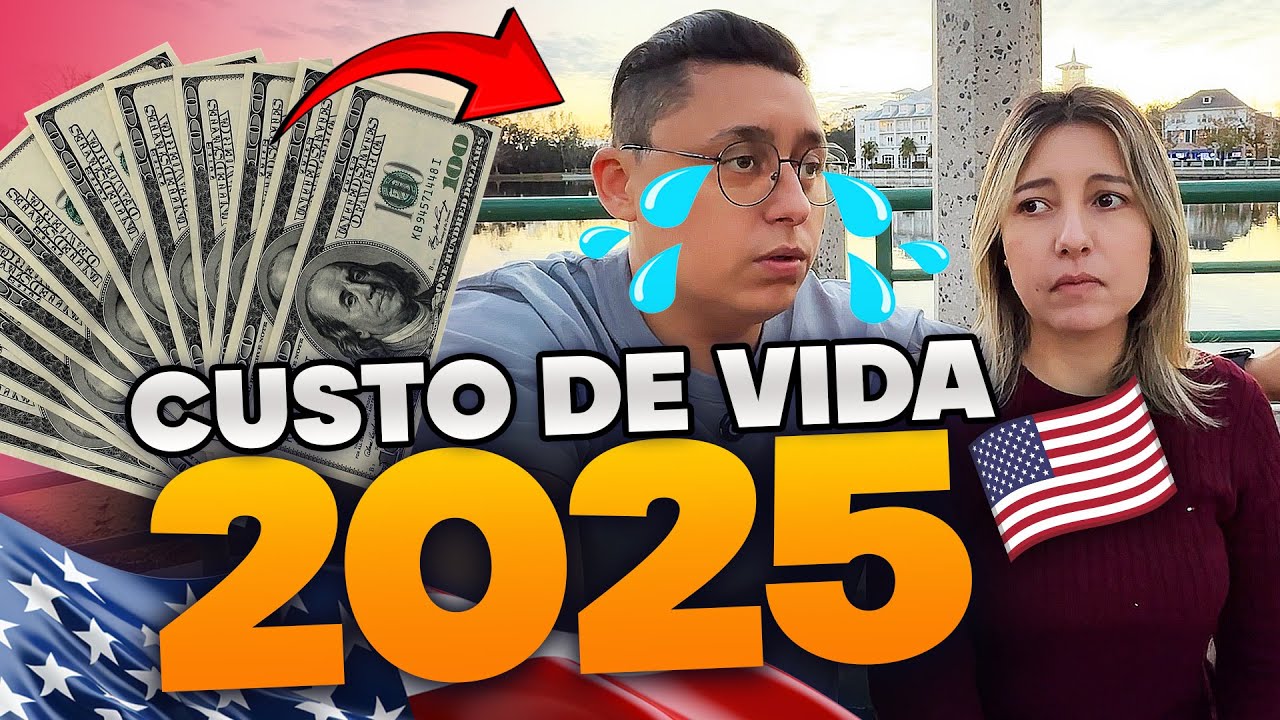 CUSTO DE VIDA 2025 NOS ESTADOS UNIDOS