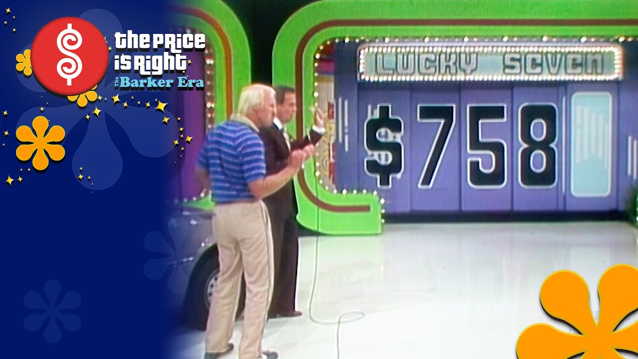 Cool Contestant Is Really Good at Playing Lucky 7 | The Price Is Right 1983