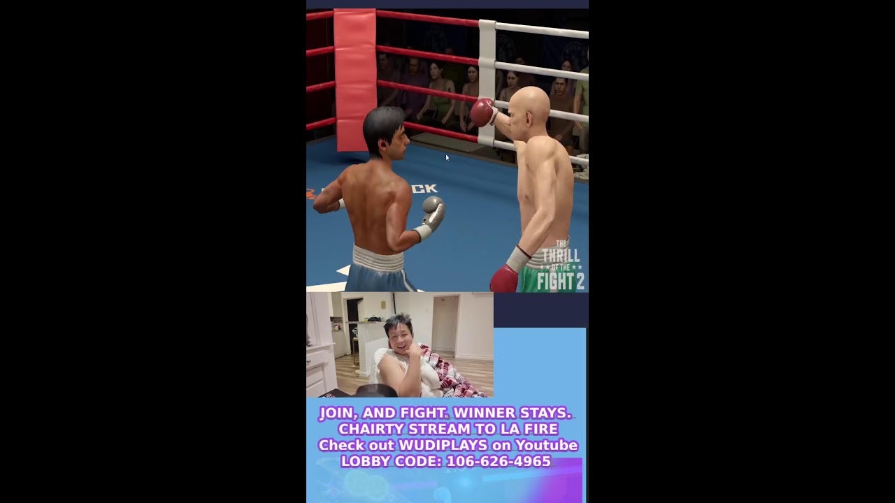 VIEWERS FIGHT TOF2. CHAIRTY STREAM FOR LA FIRE.