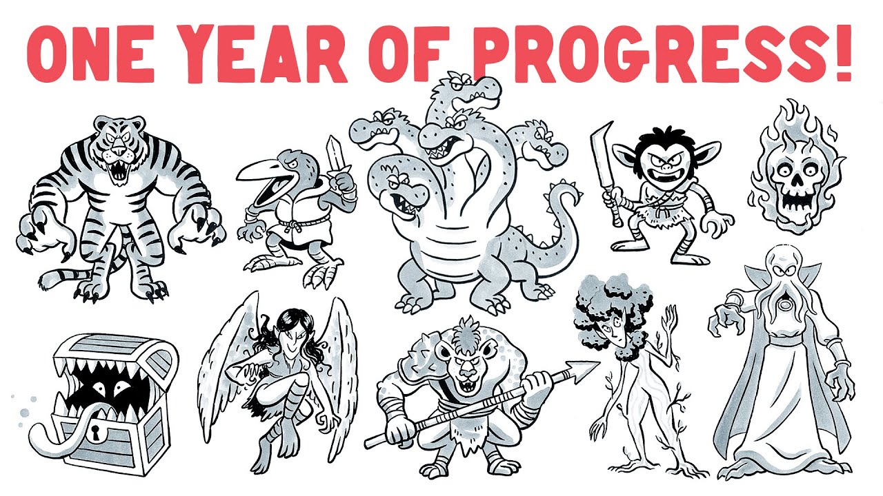 Перерисовываем 5e Monster Manual!