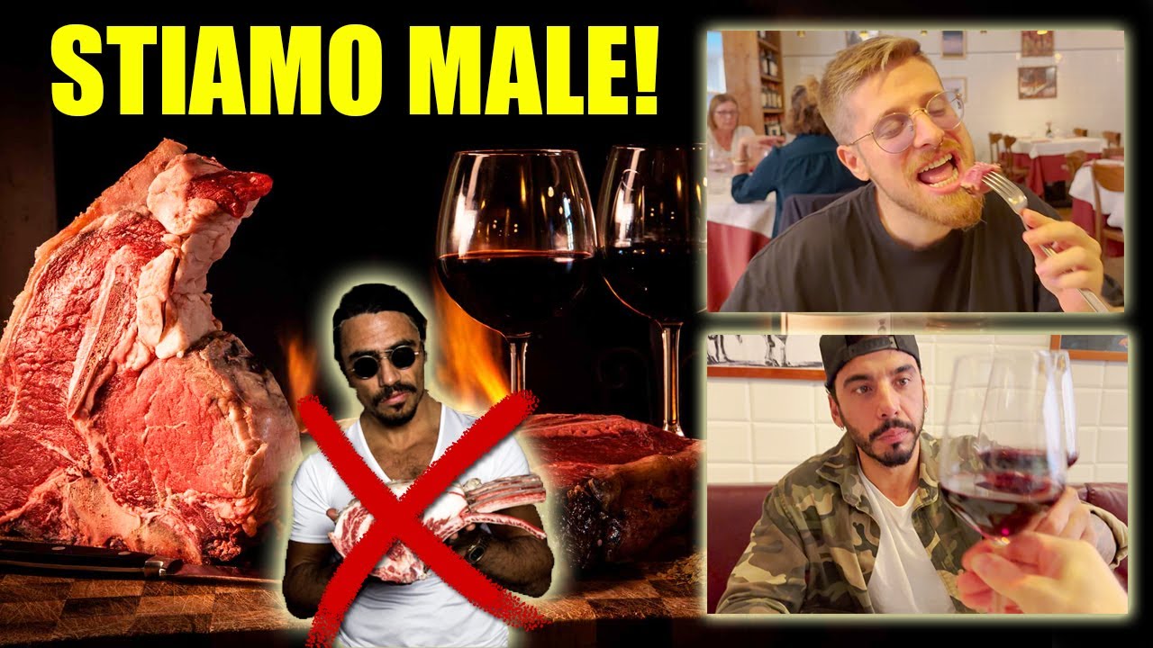 MANGIAMO LA FIORENTINA MIGLIORE DI TUTTA LA TOSCANA - LA CARNE DI SALT BAE NON È NULLA IN CONFRONTO!