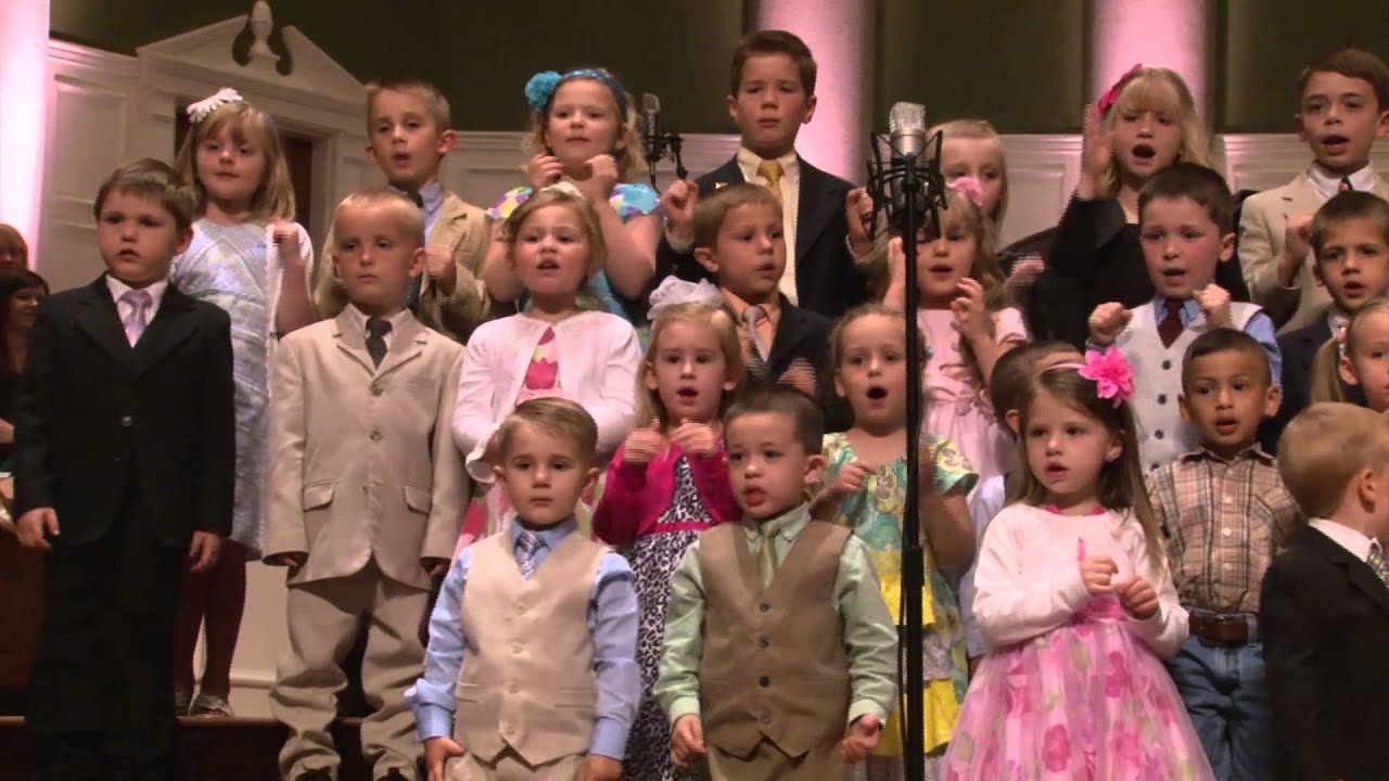 He's So Great and I'm So Small given by Preschool Choir