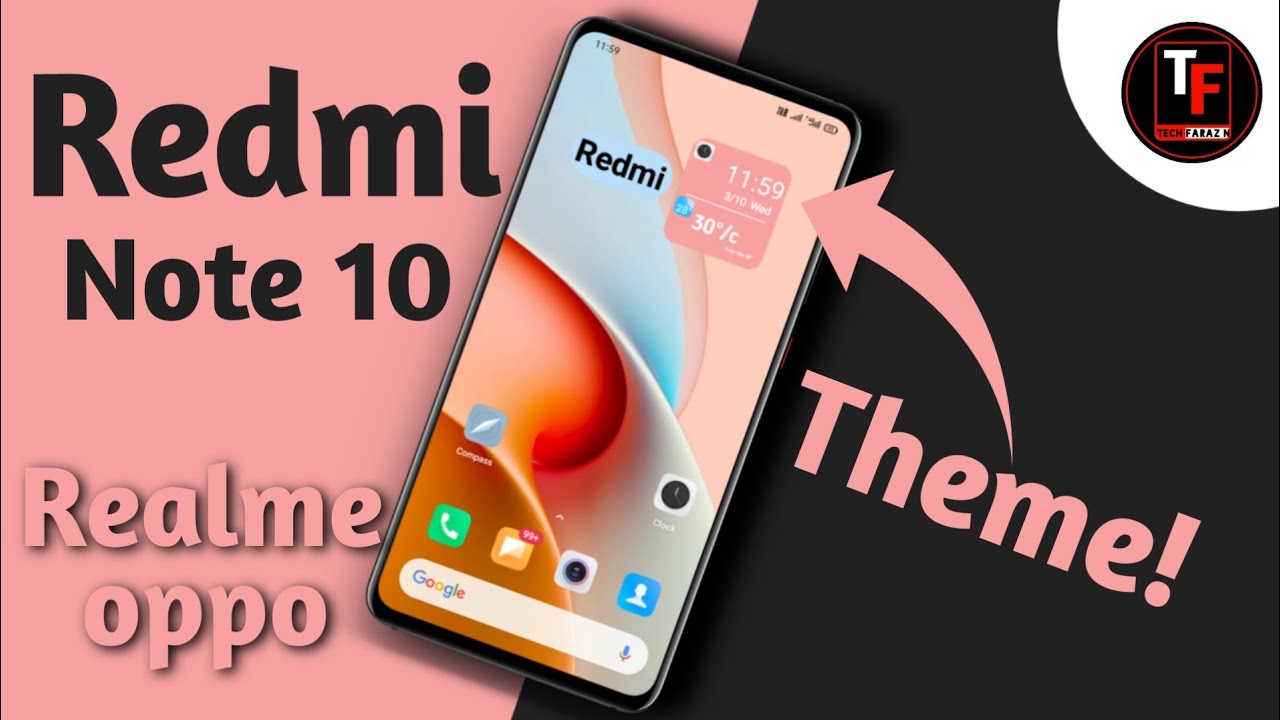 Redmi note 10 theme ⚡for realme and Oppo 🤫 ||  MIUI 12 theme for realme UI 1.0 & 2.0 and colour OS 7
