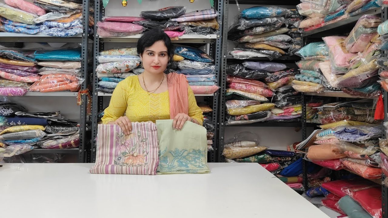 Jaivijay Brand और Omtex Brand के गजब सूट 🥳 ❤️ || Designer Suits By Sonika is live!