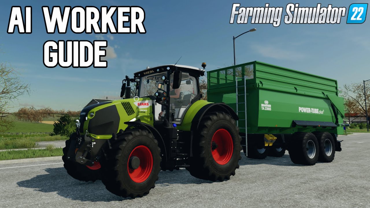 AI Worker Guide Farming Simulator 22