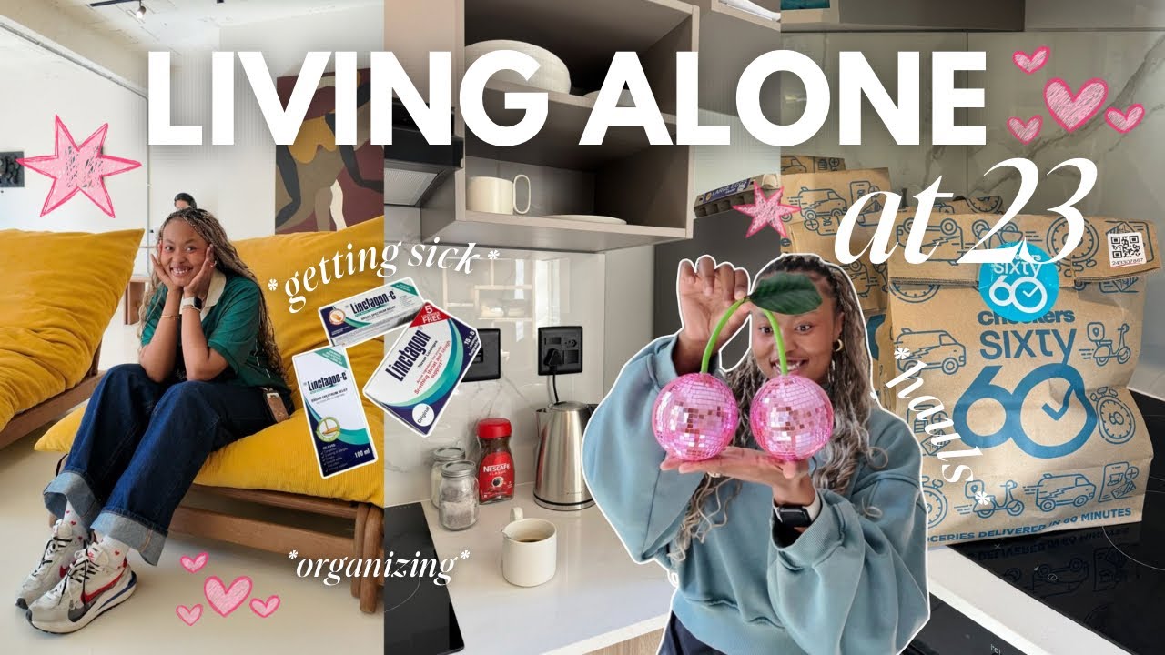 MOVING VLOG: apartment updates, homeware hauls, decorating & organizing 🤍🌸  (Living alone at 23)