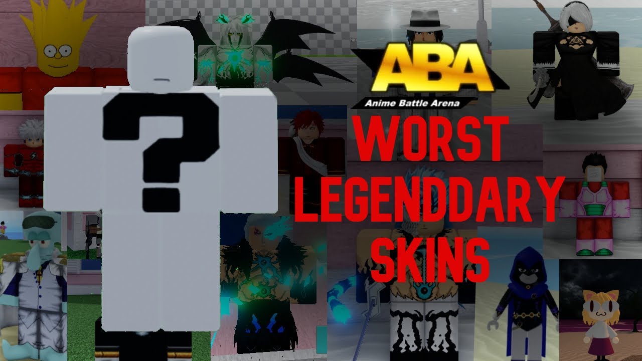 THE WORST LEGENDARY SKINS IN ABA