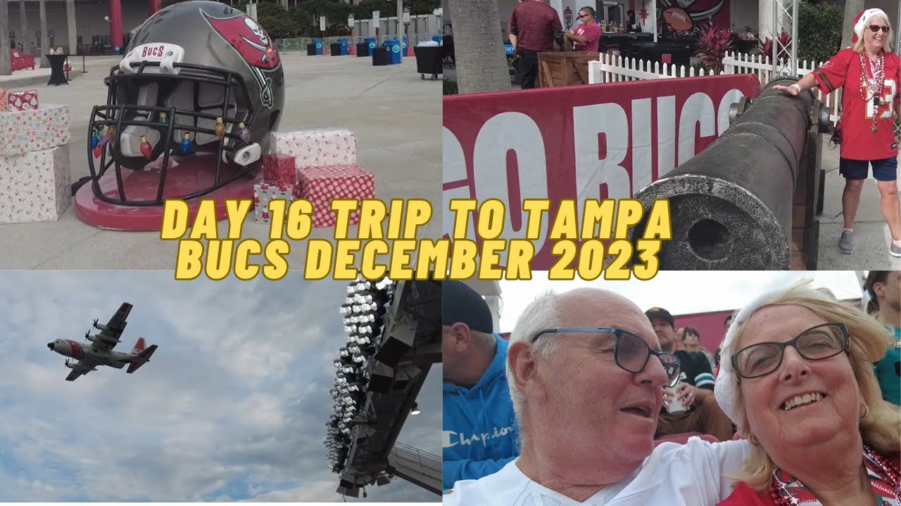 Orlando December 2023, Trip To Tampa - Bucs VS Jags 😊❤️👍