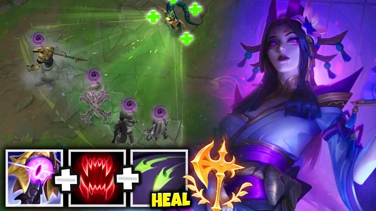 BECOME AN UNKILLABLE KITE MACHINE WITH SUPER HEALING CASSIOPEIA! - League of Legends
