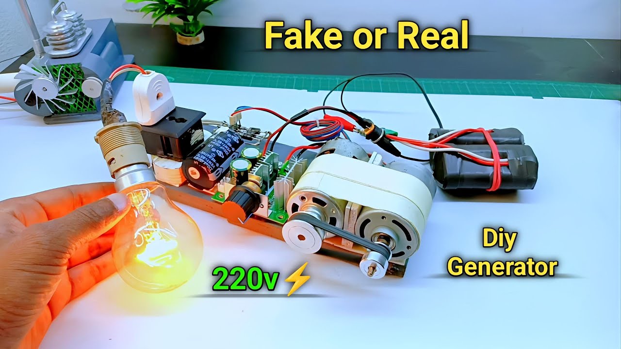 DIY GENERATOR | ⚡#diyprojects #diygenerator #generator #dynomo