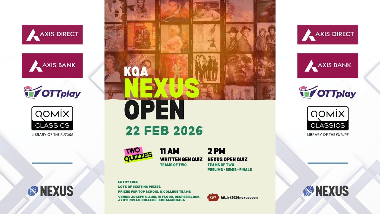 KQA Nexus Open Quizzes 2026 | Powered by Axis Direct, Axis Bank and OTTPlay