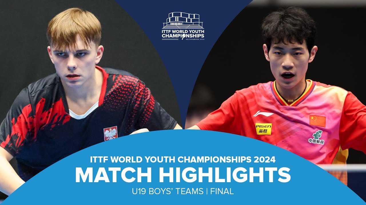 Marcel Blaszczyk vs Chen Junsong | U19 Teams Final | ITTF World Youth Championships 2024