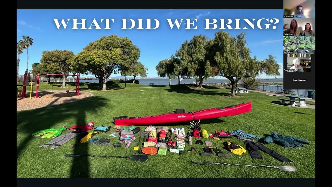 Dallas Smith and Liz Wilhelm: Circumnavigating the SF Bay Area Water Trail by Kayak