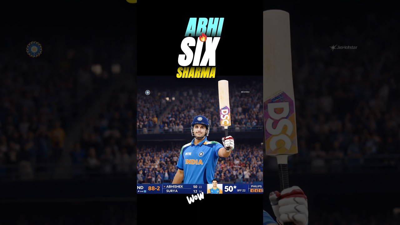 Abhi Six Sharma The Six Hitting Machine 😈 