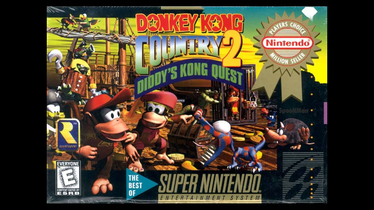 Donkey Kong 2 - Mining Melancholy - Music remake (HD) - (Cover David Wise)