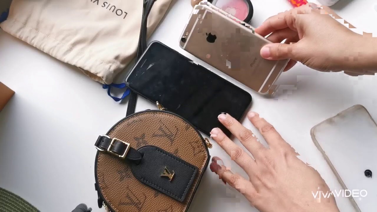 MINI BOITE CHAPEAU LV_ Louis Vuitton _ what fits inside