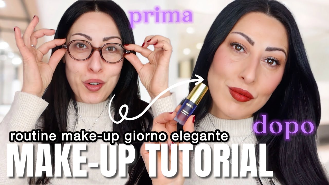 MAKE-UP TUTORIAL ✨TRUCCO GIORNO ELEGANTE FACILE STEP BY STEP 💖✨g r w m #makeuptutorial 