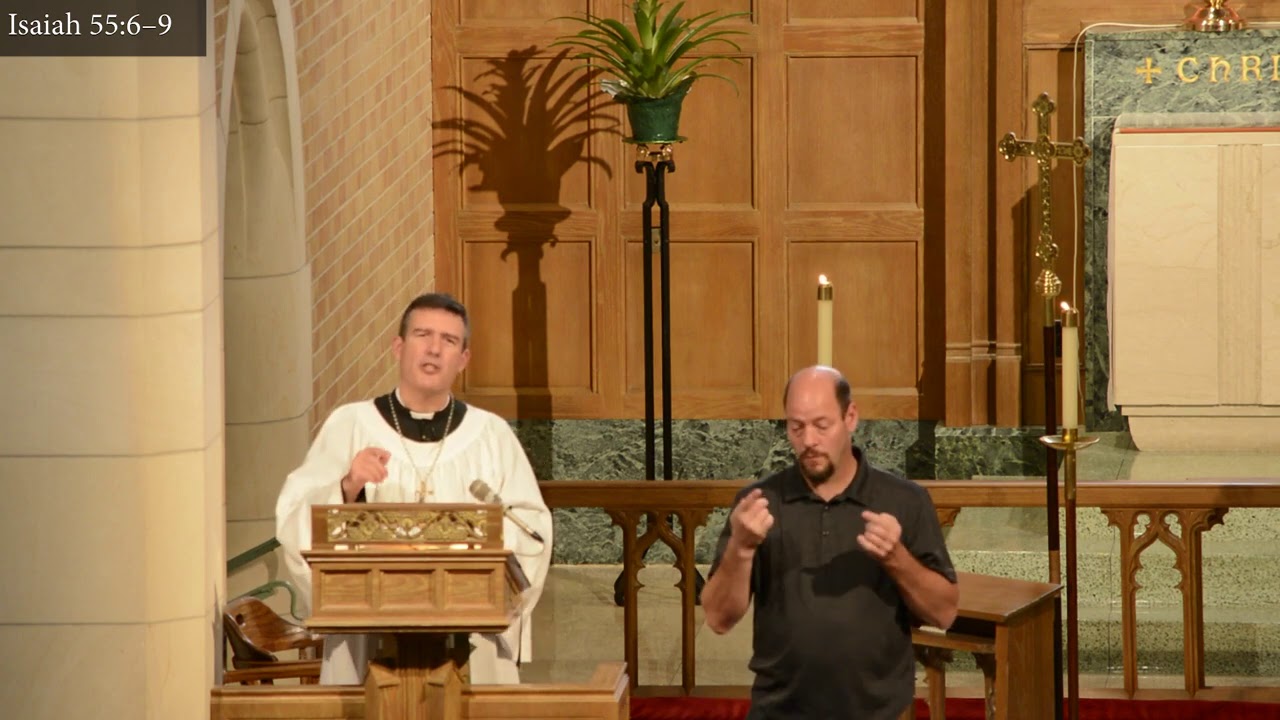 The Surprise of the Gospel | St Paul Austin on-line service for September 20, 2020