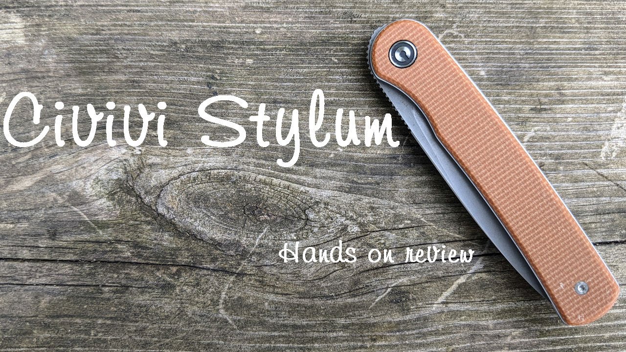 Civivi Stylum front flipper pocket knife - hands on review