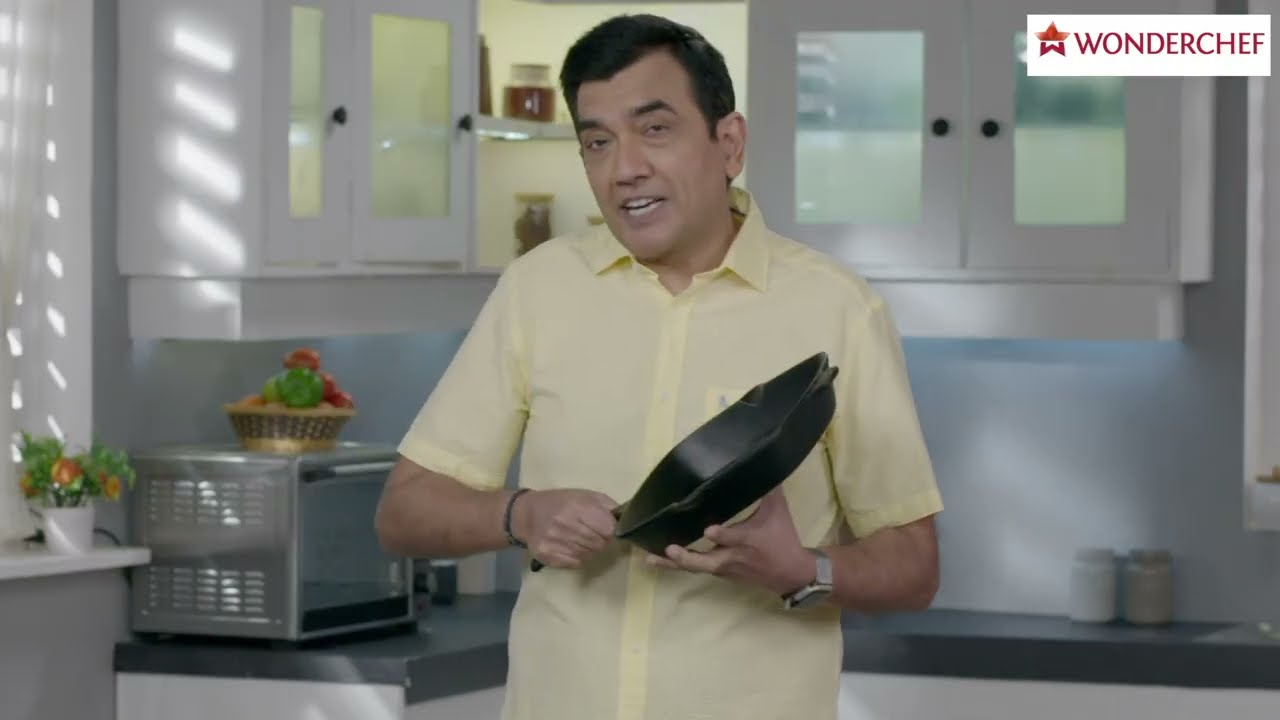 Forza Cast Iron Fry Pan 19cm | Wonderchef by Sanjeev Kapoor