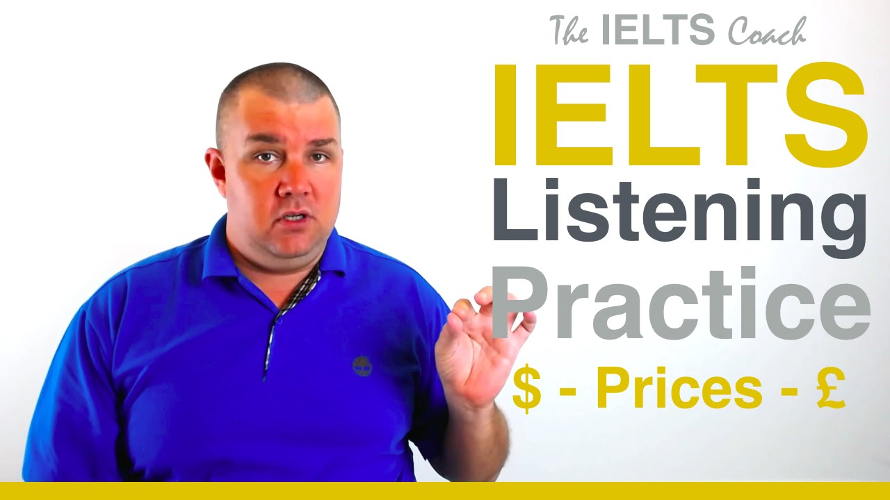 Практика аудирования IELTS — цены