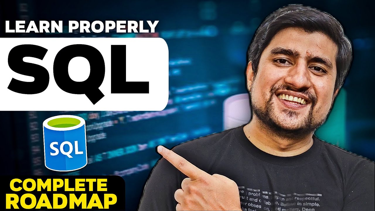 Полная дорожная карта для правильного изучения SQL