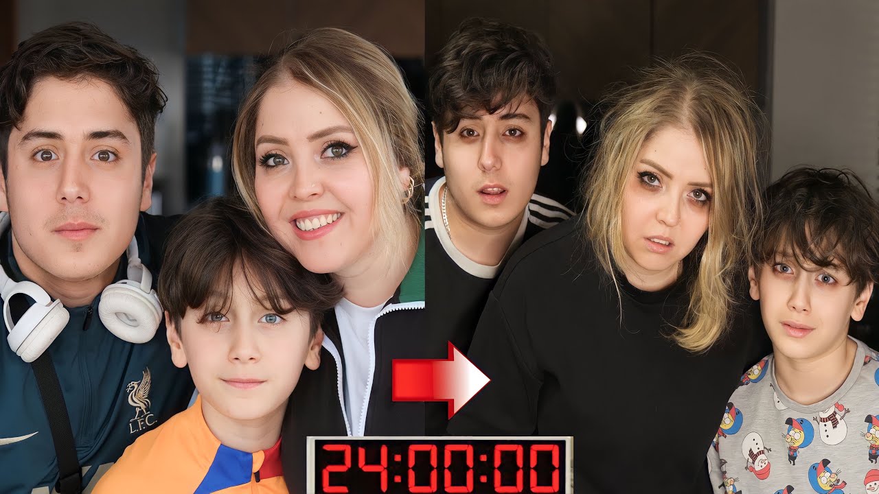 24 SAAT UYUMAMA CHALLENGE !!