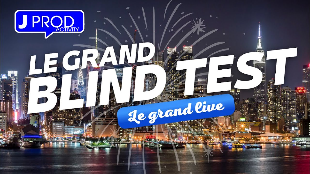 🔵 LE GRAND BLIND TEST - LE LIVE (émission du 06/03/2026) - JPROD ACTIVITY