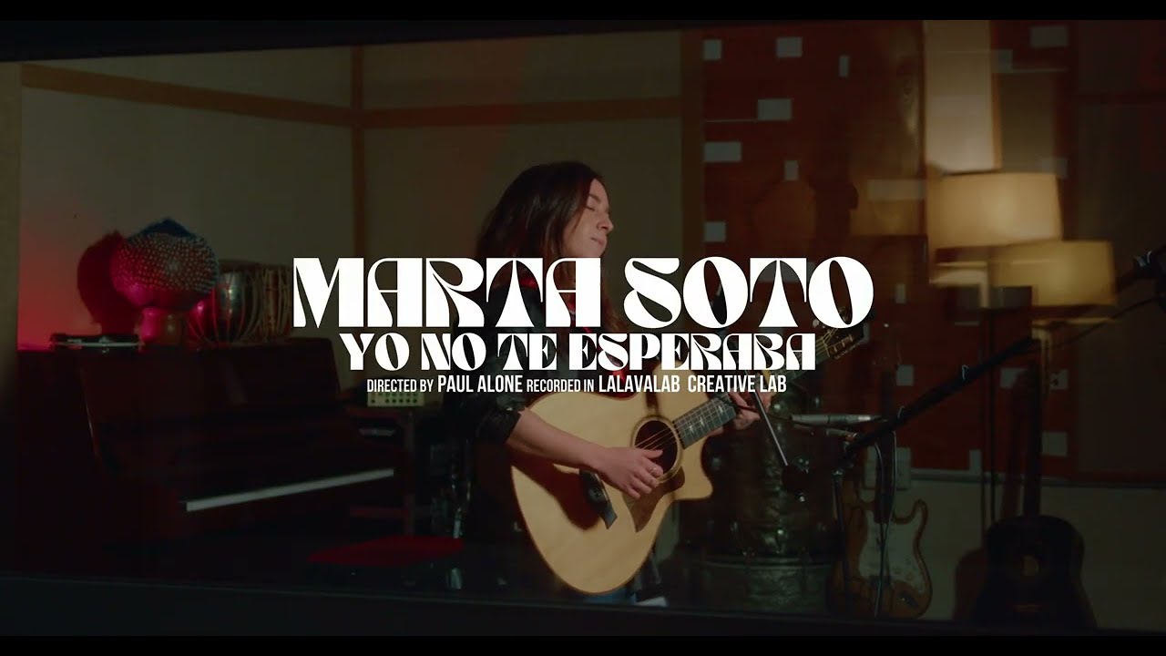 Marta Soto - Yo no te esperaba - Versi&oacute;n ac&uacute;stica (en directo)