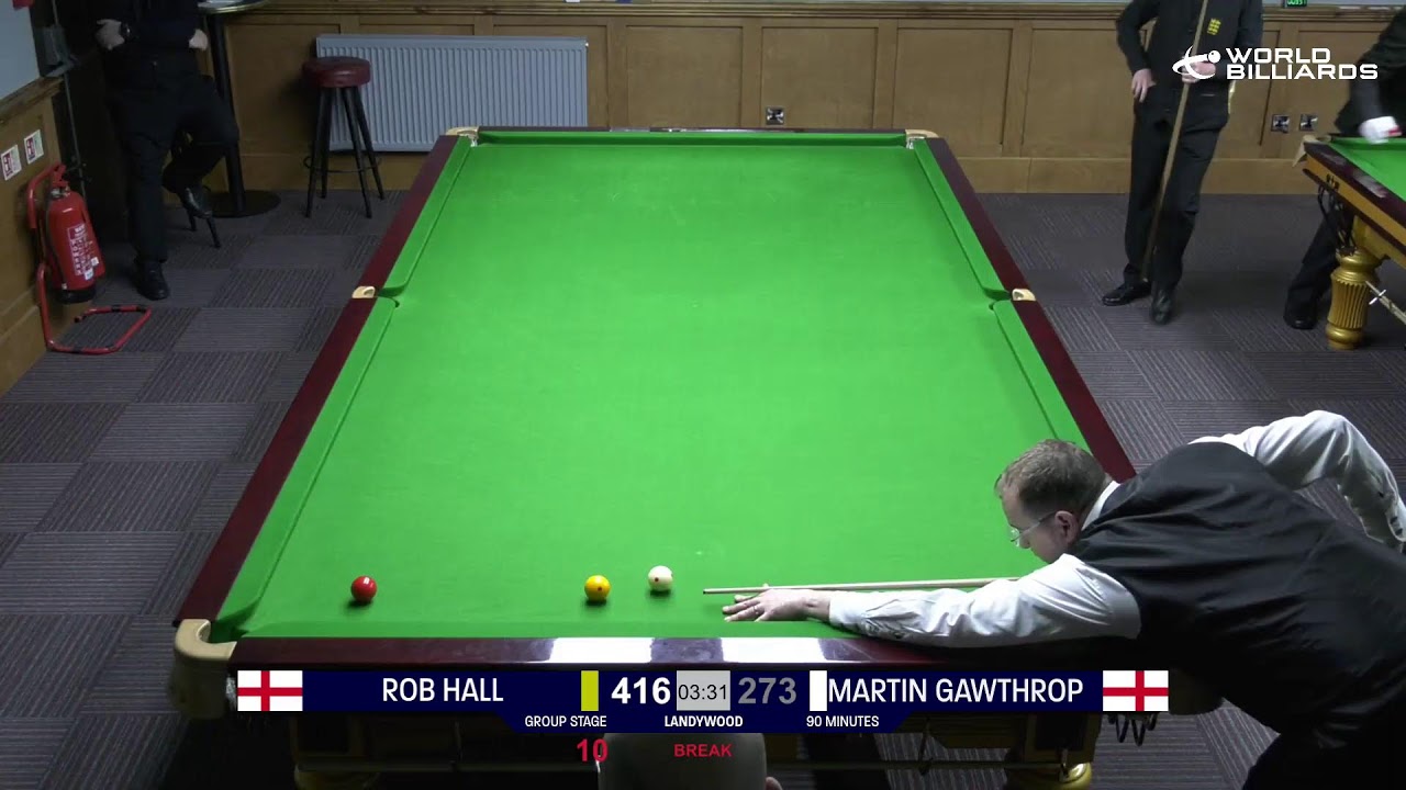 Rob Hall v Martin Gawthrop | 2025 UK Championship | Landywood Snooker Club