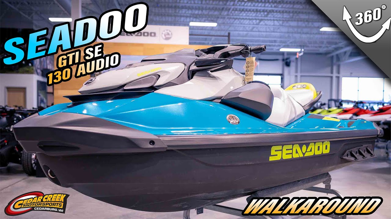 Walkaround | 2024 Sea-Doo GTI™ SE 130 iBR Tech, Audio, iDF, iBR