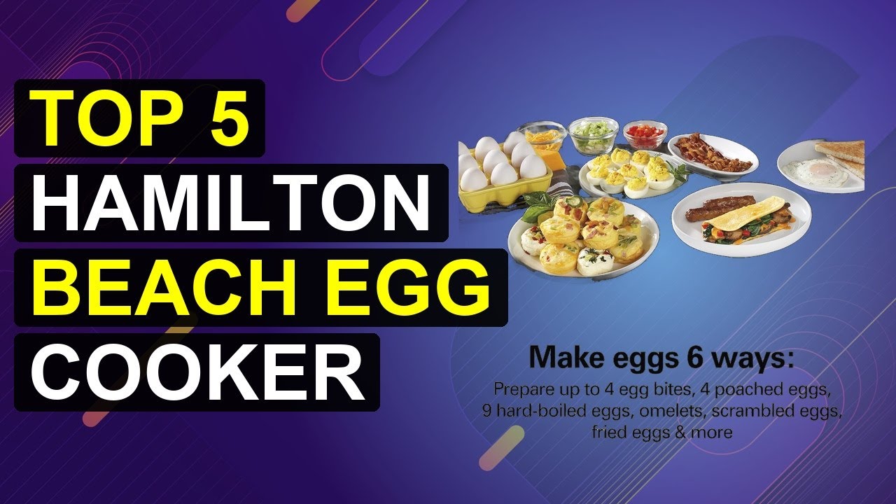 Top 5 Hamilton Beach Egg Cooker | Hamilton Beach Egg Boiler Pro