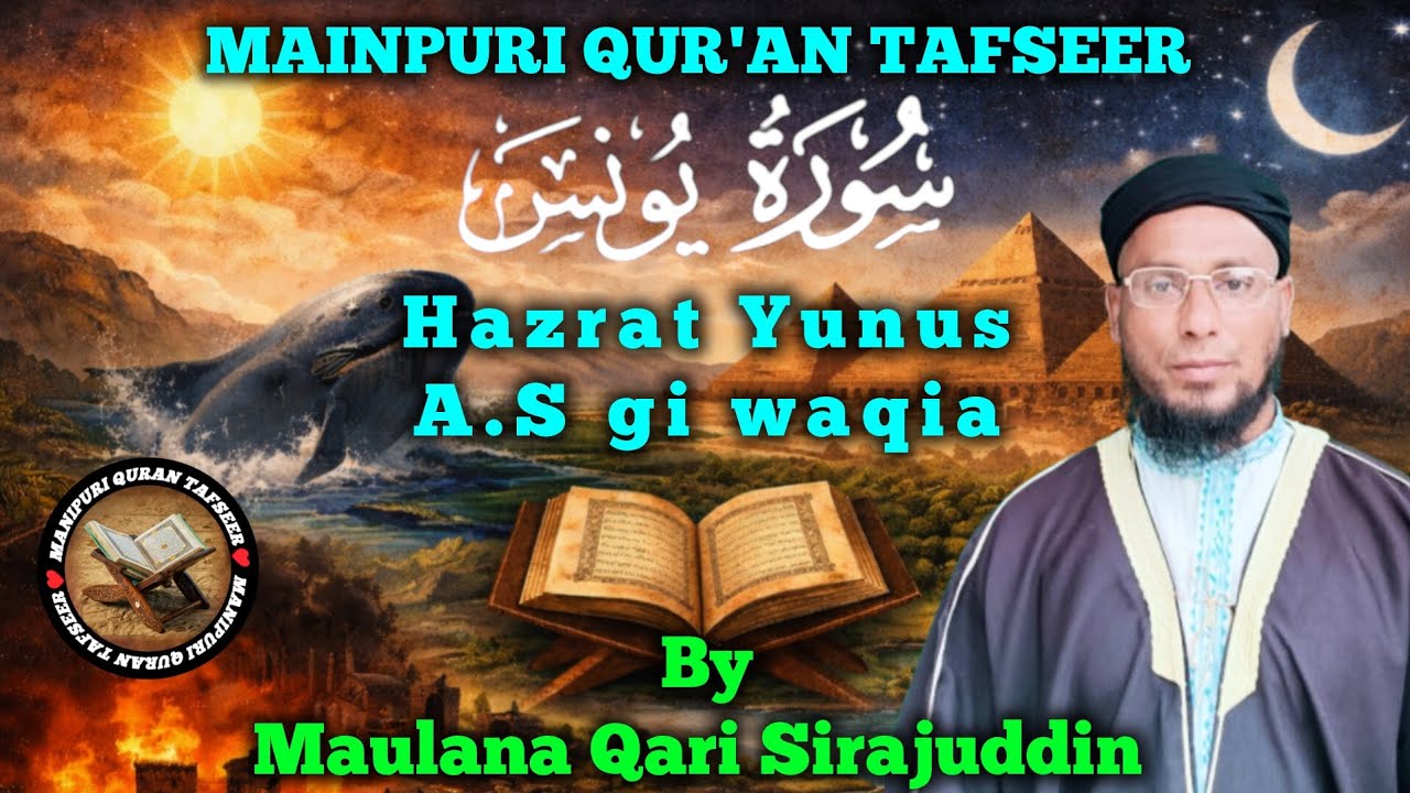 Manipuri Bayan Hazrat Yunus A.S gi waqia matek ama by Maulana Qari Sirajuddin 