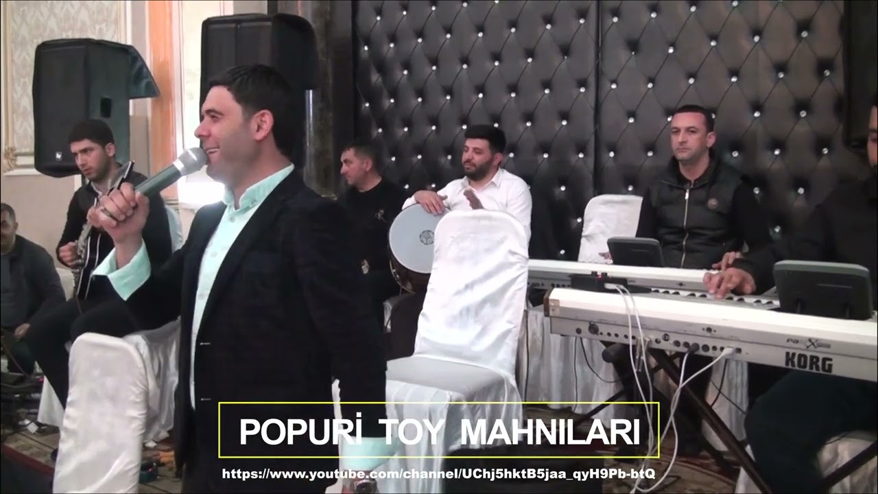 Ay ömrüm popuri oxuyan Musa Musayev / sintez Emil / gitara Reşad / yeni super popuri toy mahnilari