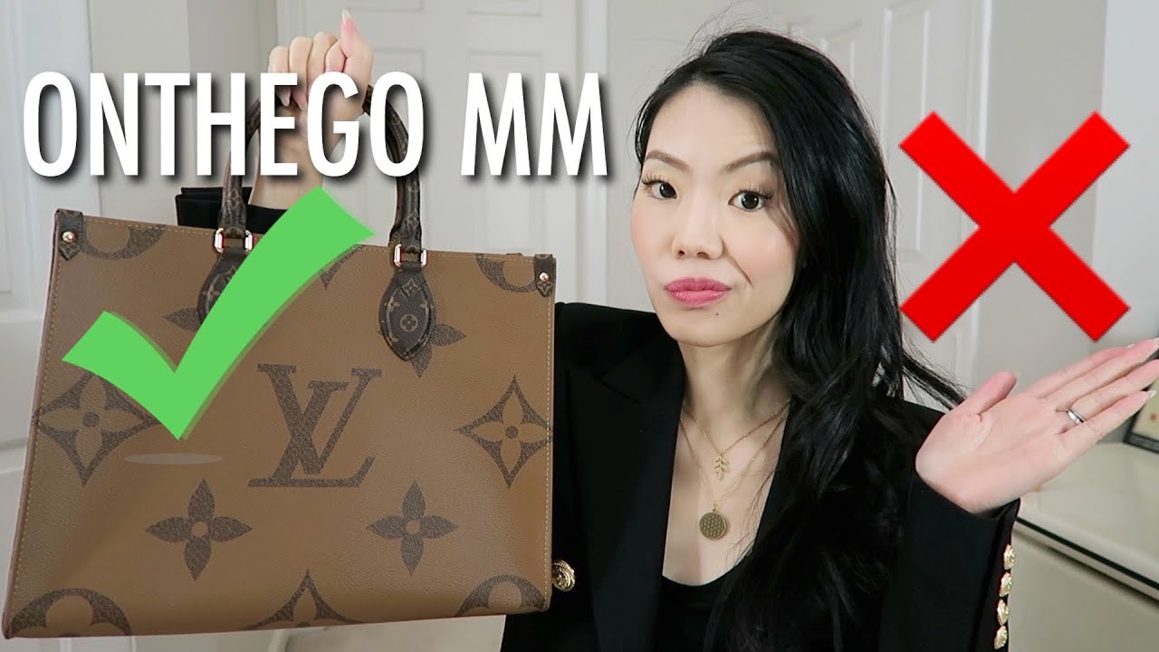 LOUIS VUITTON ONTHEGO MM | Почему я его не оставлю себе и обзор первого впечатления | FashionablyAMY