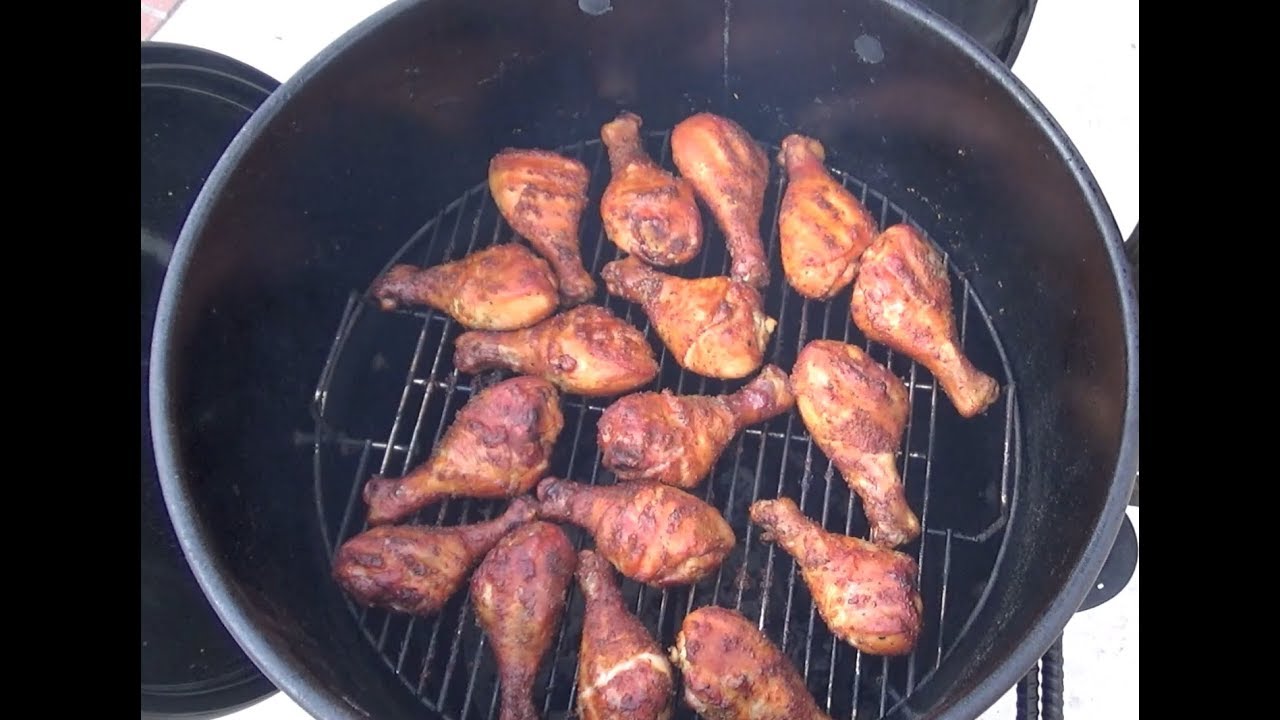 Smoked Drunken Drumsticks on the Pit Barrel Cooker