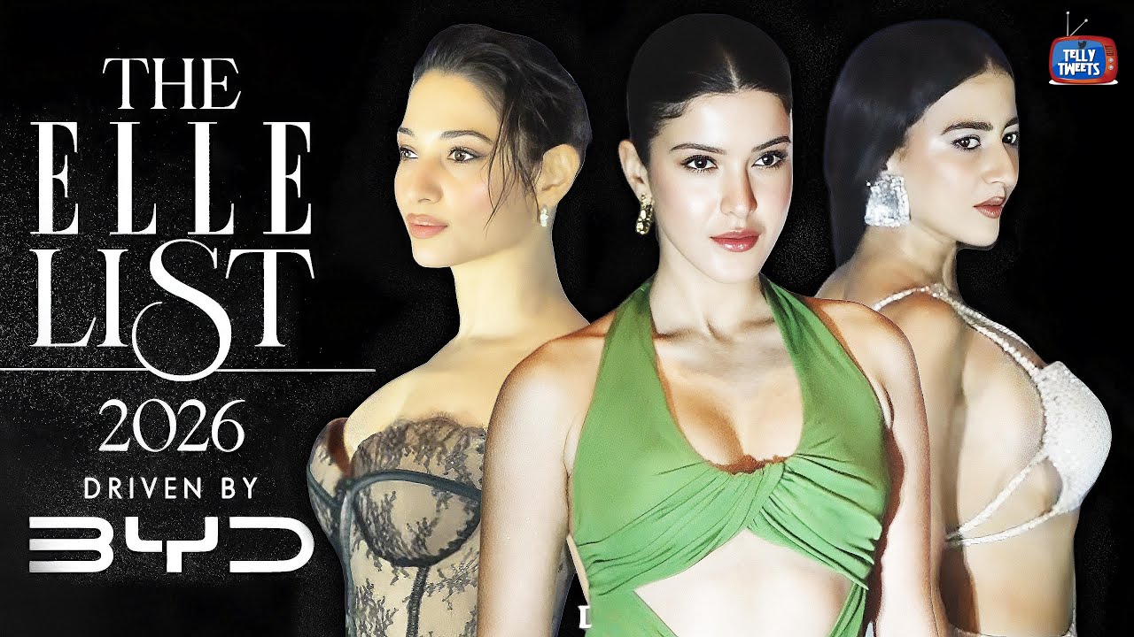 Tamannah, Shanaya, Soundous, Lauren, Avneet & More Bollywood Beauties at ELLE List Awards 2026 ✨🔥