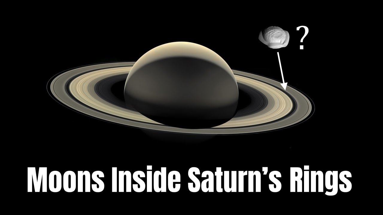 Moons inside Saturn's Rings?