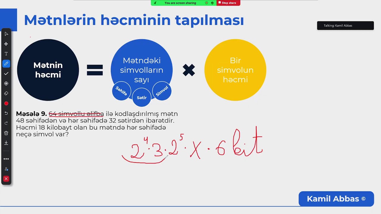 Mövzu izahı. Qrafik informasiyanın kodlaşdırılması